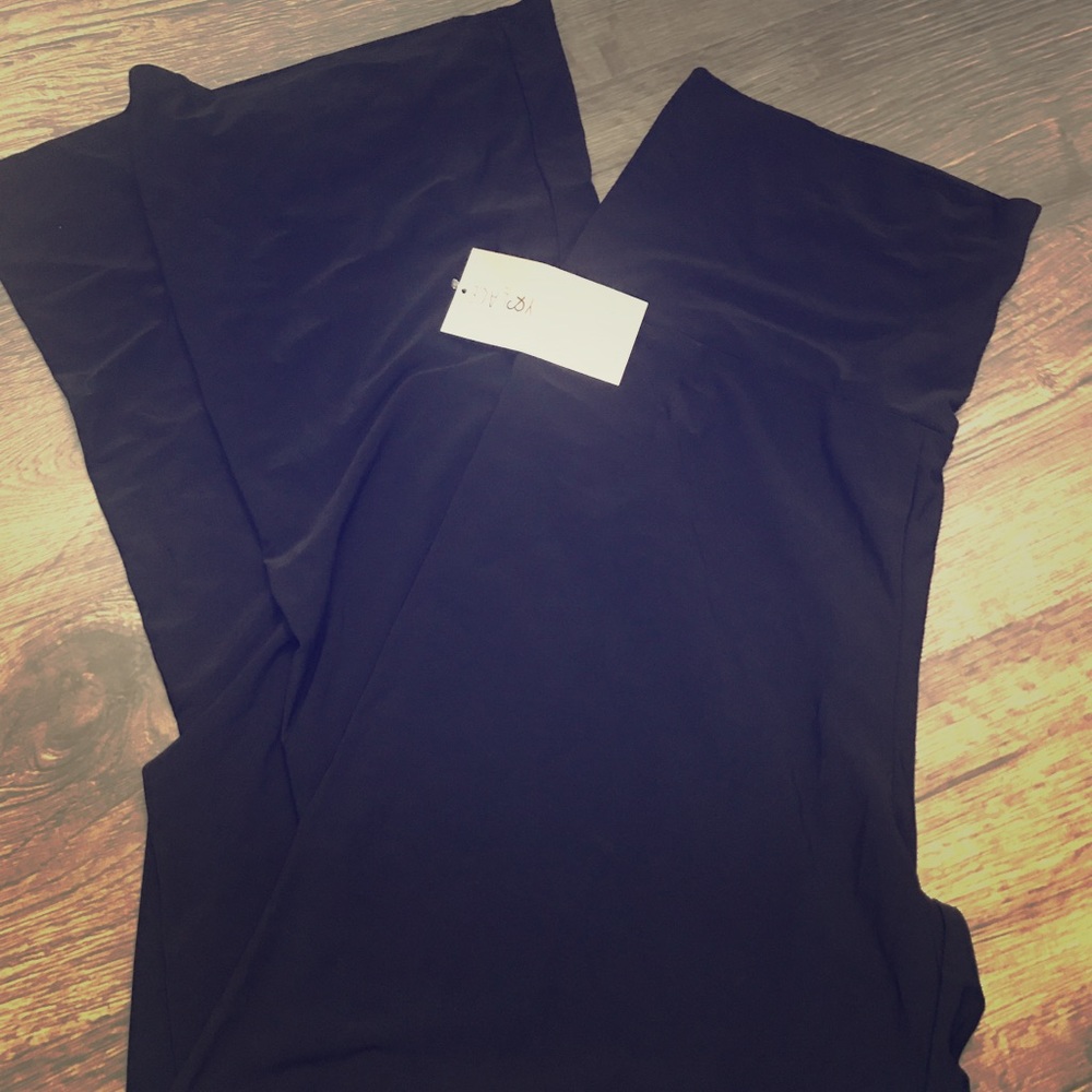 Black palazzo